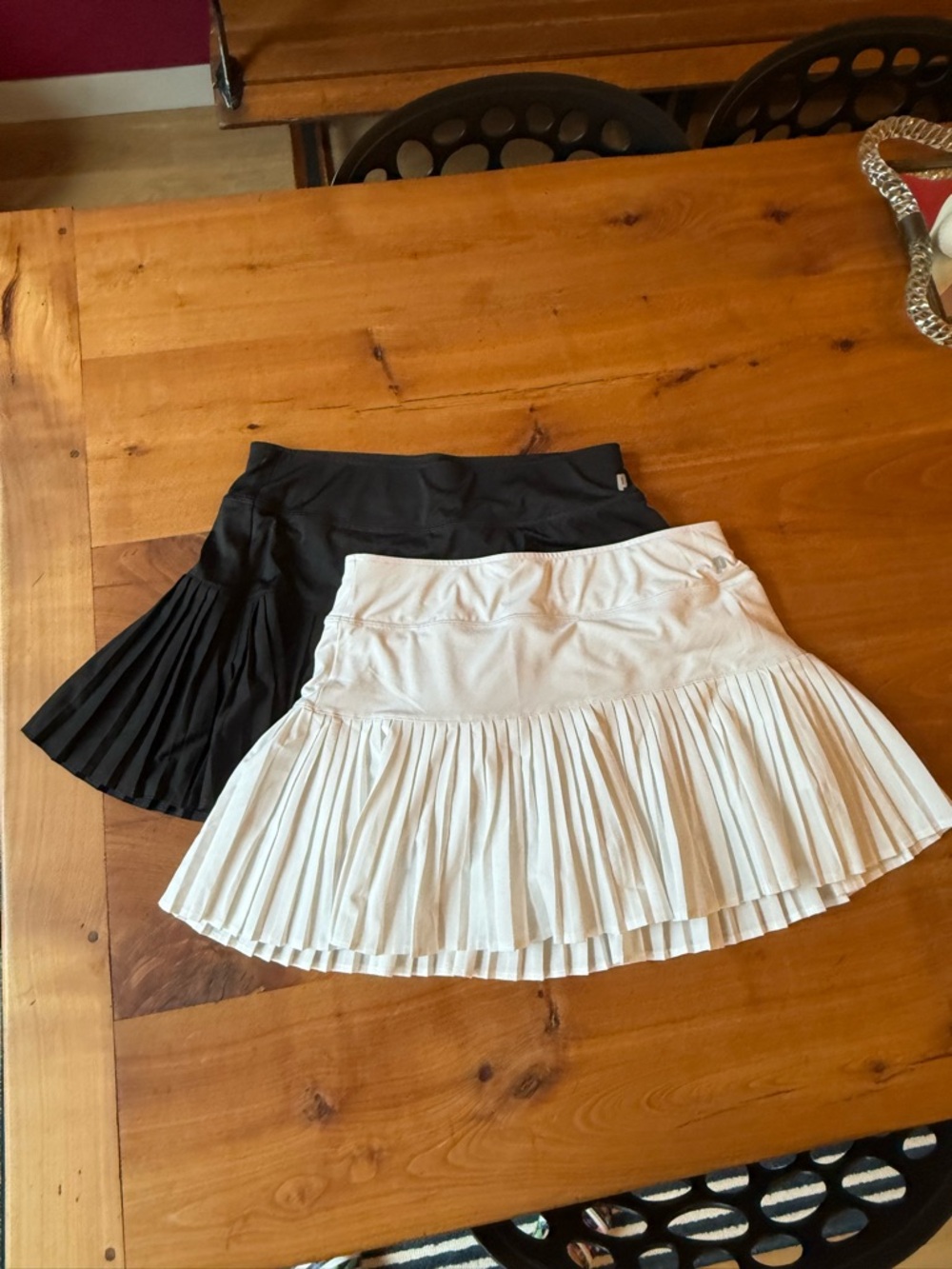 Prince White Pleated Tennis Skirt